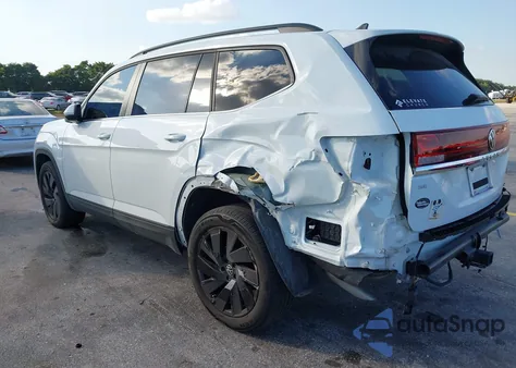 2024 Volkswagen Atlas 2.0T Se W/Technology from USA, damaged, VIN 1V2JR2CA0RC557608